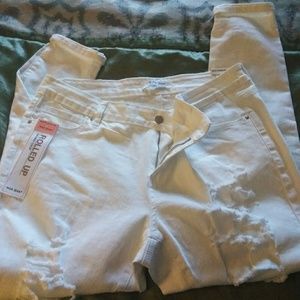 White jeans